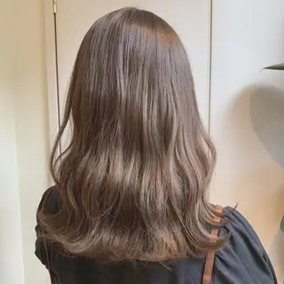 セミロング 💖レイヤー×美髪 💖momoのヘアスタイル