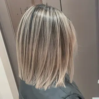 ミディアム カラー juhl/髪質改善/ 縮毛矯正/遠藤航平のヘアスタイル