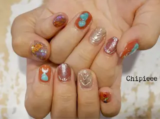 ネイル revia所属・ERI Nailistのネイルデザイン