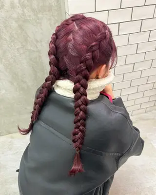 ロング ヘアアレンジ 梅田/美髪カラー/ ガーリー🎀/Noeのヘアスタイル