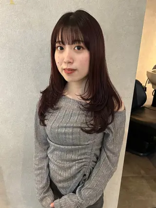 セミロング FERIA梅田 hana💫のヘアスタイル