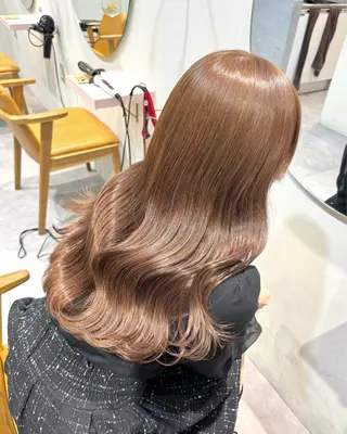ロング カラー ayaka♡ 柔らかカラーのヘアスタイル