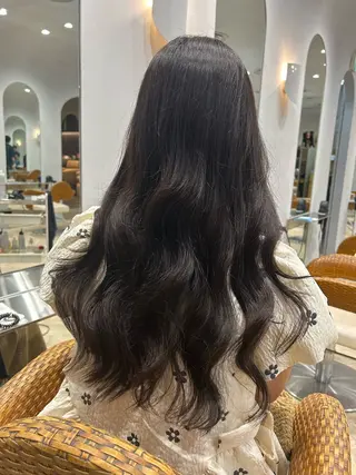 ロング hayato/透明感 カラー/グレージュのヘアスタイル