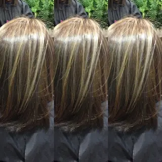 ミディアム カラー LUXBE LUCE那覇イオン店所属・LUXBE LUCEのヘアスタイル