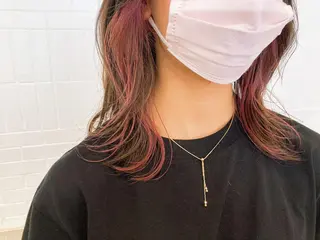 セミロング MiRI💜地毛級 エクステ✖似合わせ技のヘアスタイル