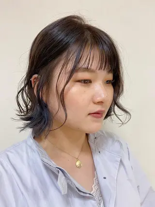 ミディアム カラー 【カラーリスト】 Likka.のヘアスタイル