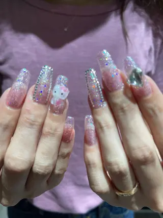 ネイル 8113 海外/y2k/韓国のネイルデザイン