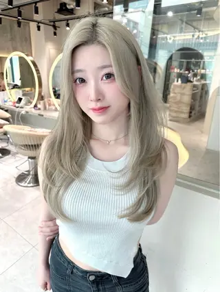 ロング 《髪質改善✖️オリー ブ🧸》小嶋拓也のヘアスタイル
