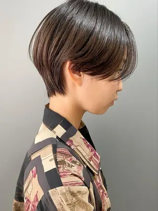 ショート カラー 吉田一輝 外国人パーマのヘアスタイル