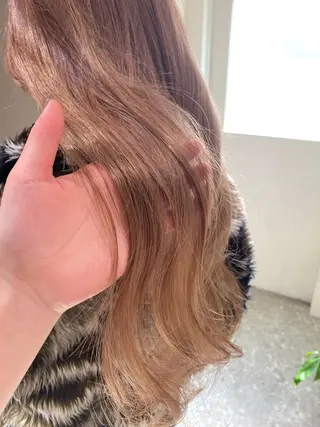 ロング カラー 髪質改善 🎖さえきはるかのヘアスタイル