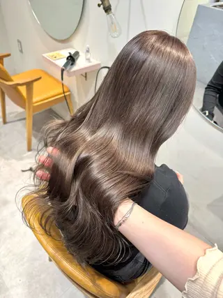 ロング カラー roka所属・ayaka♡ 柔らかカラーのヘアスタイル