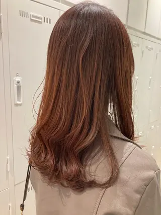 ロング カラー cyan SANAMIのヘアスタイル