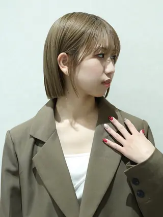 ショート GIEN 西宮ガーデンズプラス所属・中尾 碧斗のヘアスタイル