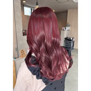 ロング カラー nook.【ヌーク】所属・アヤカ assistantのヘアスタイル