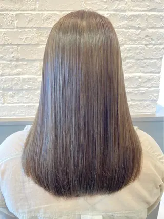 ロング 縮毛矯正、似合わせ カット✂️大谷勇輝のヘアスタイル