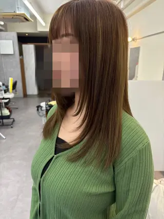 セミロング 西澤 綺羅のヘアスタイル