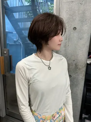 ミディアム 誰より丁寧なカット/ 小林輝/レイヤーのヘアスタイル