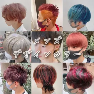 ショート カラー メンズ 全国認定講師 高久のヘアスタイル