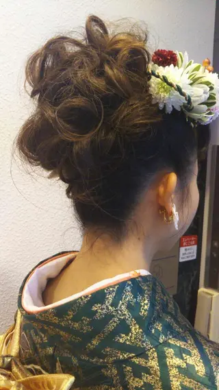 ヘアアレンジ feel所属・Ogawa maiのヘアスタイル