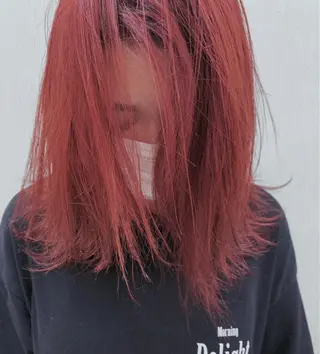 セミロング カラー 🌿nudeカラー/ レイヤー/藤原🌿のヘアスタイル