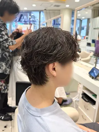 パーマ メンズ 【𝐀𝐬𝐡-池袋 】ひな 🎀💭のヘアスタイル