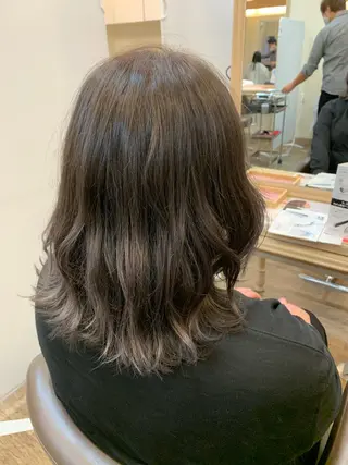 カラー 🦋艶モテカラー/ヘ アセット🦋YURIのヘアスタイル