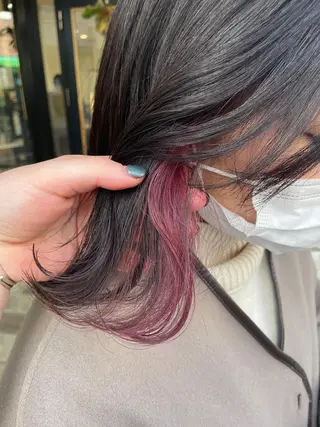 セミロング カラー カラー/レイヤー/ 髪質改善/PAAQのヘアスタイル