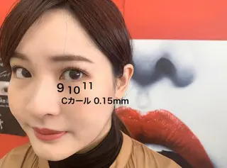 マツエク・マツパ Eyelash salon u'iのマツエク・マツパデザイン