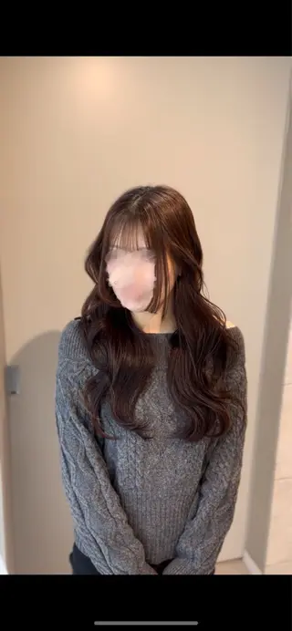 ロング モデル様募集中 🎀🫧HARUNAのヘアスタイル