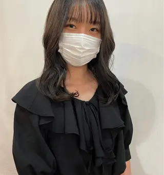 セミロング カラー chiharu ボブ/レイヤーのヘアスタイル