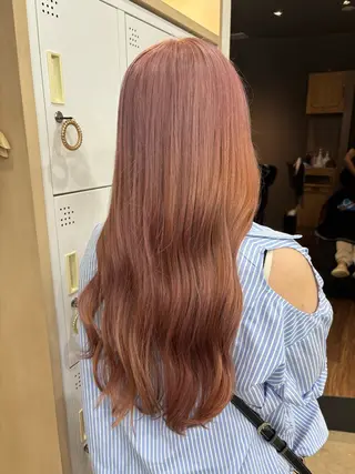 ロング カラー 🪽髪質改善ストレー ト🤍美羽🤍のヘアスタイル