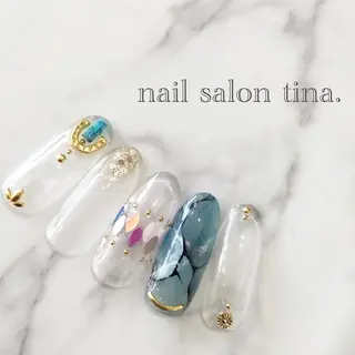 ネイル nail salon tina.所属・中山 はづきのネイルデザイン