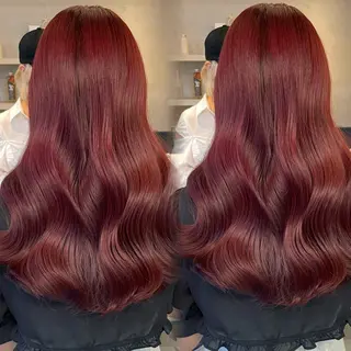 ロング カラー ブリーチなしカラー kana🐱のヘアスタイル