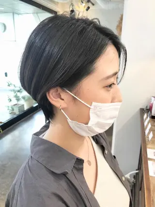 ショート 千葉 郁也のヘアスタイル