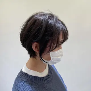 ショート 似合わせスタイル 岡田勇哉のヘアスタイル