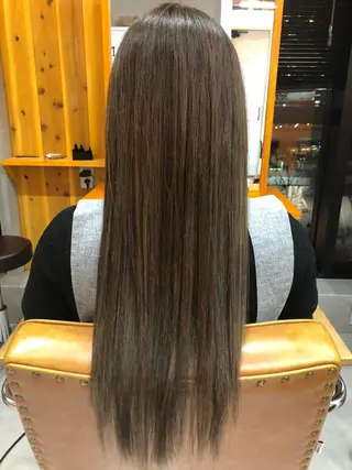 ロング カラー 脇谷 拓弥のヘアスタイル