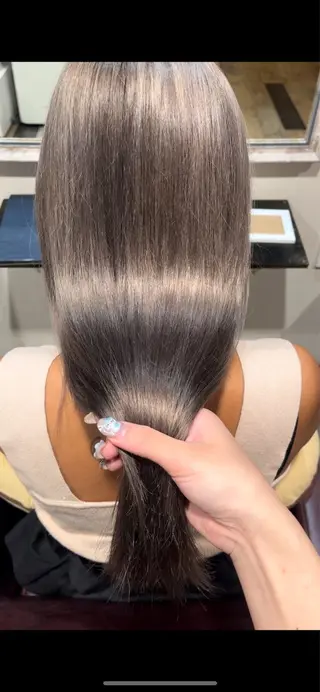 ロング カラー カラー/韓国レイヤー /ブリーチ/hinaのヘアスタイル