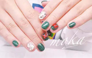 ネイル 胡蝶蘭レディースサロ ンNailMOKAのネイルデザイン