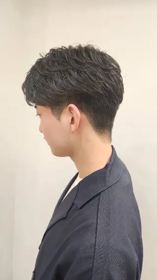 メンズ little×salt所属・透明感カラー✨️ 渋谷/ナカムラのヘアスタイル