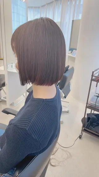 ミディアム カラー ヘアアレンジ リベルテ所属・♦️最強の似合わせ ♦️副店長/高橋のヘアスタイル