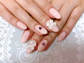 ネイル (∩_∩)ミモネイル /eyelashのネイルデザイン