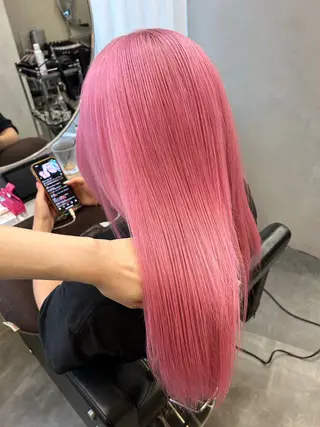 ロング カラー Haru/THREE …by velvetのヘアスタイル