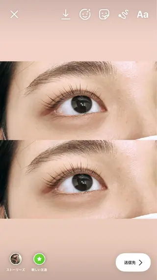 マツエク・マツパ eyelash Aoのマツエク・マツパデザイン