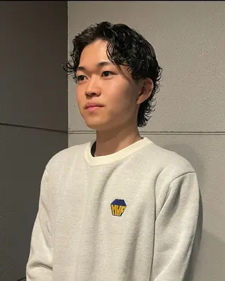 ショート パーマ 前田 海耀のヘアスタイル