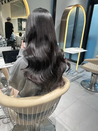 ロング カラー ヘアアレンジ 《髪質改善✖️オリー ブ🧸》小嶋拓也のヘアスタイル