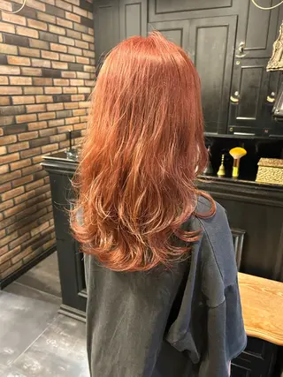 セミロング カラー ルシエ吉祥寺所属・【韓国風カット】 harunaのヘアスタイル