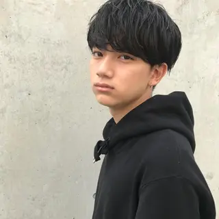 ショート メンズ 住本 大明のヘアスタイル