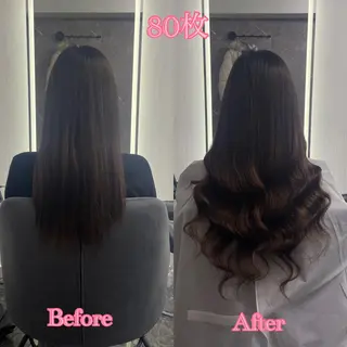 ロング シールエクステ ♡SAORI♡のヘアスタイル