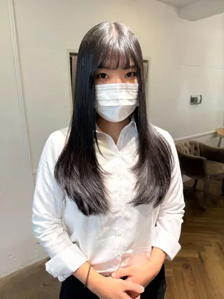 ロング すずき さくやのヘアスタイル