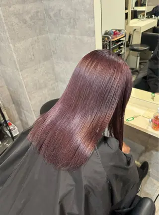 ミディアム カラー BEL所属・三池 ブルノのヘアスタイル